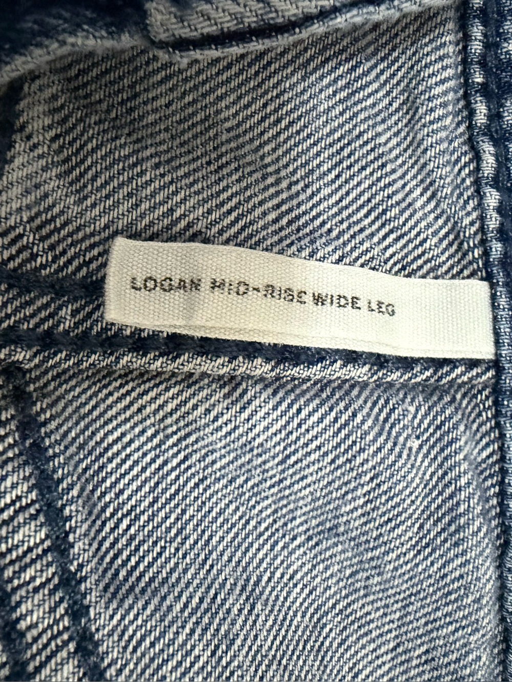 Rag & Bone Featherweight Logan Mid Rise Wide-Leg Jeans 28 - Picture 8 of 9